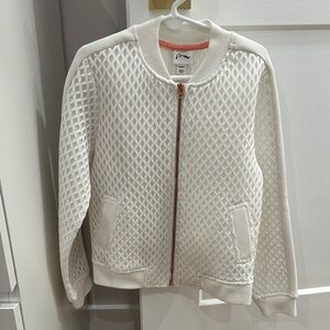White Quilted Jacket